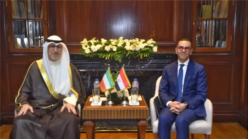 مصر والكويت تبحثان مضاعفة التجارة البينية وتعزيز التكامل الصناعي والاستثماري