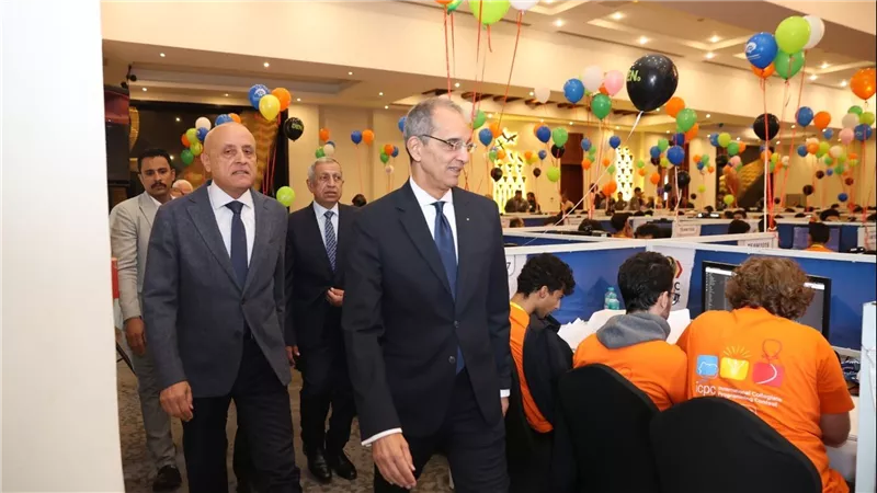 وزير الاتصالات يشهد ختام منافسات المسابقة العربية الأفريقية للبرمجيات (ACPC)