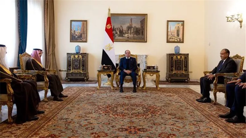 الرئيس السيسي يستقبل وزير الخارجية السعودي ويؤكد على تعزيز التعاون المصري السعودي  