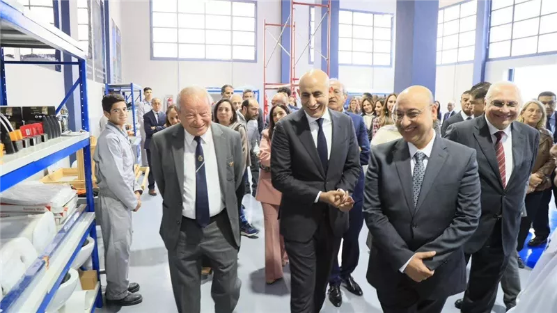 وزير التعليم يفتتح مدرسة أنسي ساويرس للتكنولوجيا التطبيقية والإنشاءات