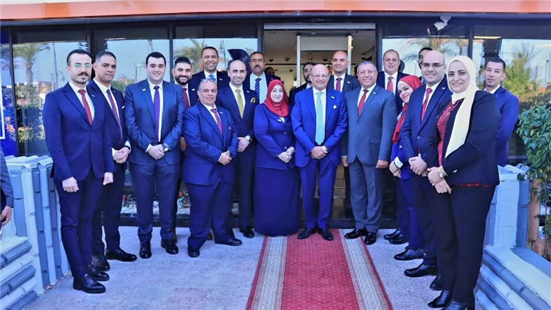 إعادة افتتاح فرع بنك التنمية الصناعية ببورسعيد بعد تطويره بالكامل