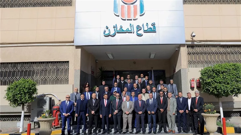 البنك الأهلي المصري يفتتح وحدة المراقبة المركزية لمخازن البنك 