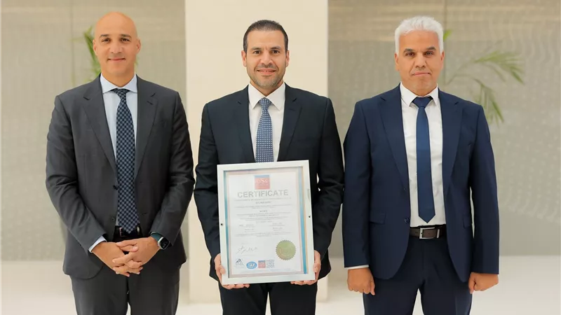 مجموعة إي اف چي القابضة تحصل على شهادة ISO 45001 لتعزيز الصحة والسلامة المهنية