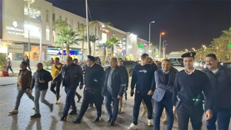 جهاز الشيخ زايد يواصل الحملات ضد السايس المخالف ويقبض على 8 مخالفين