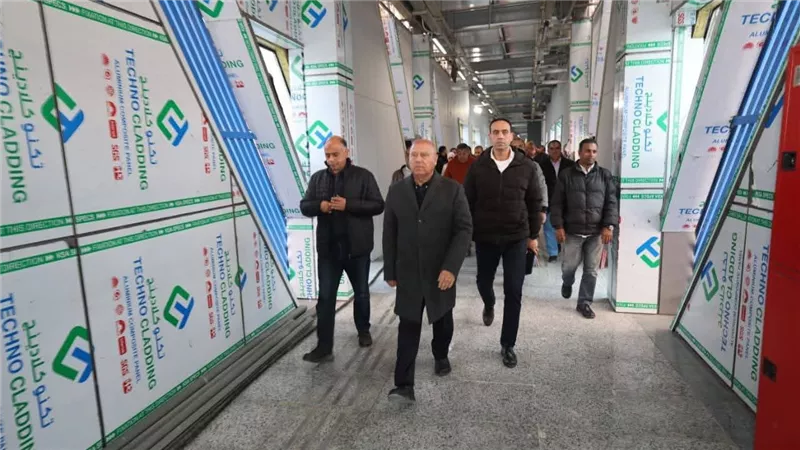وزير النقل يتفقد جاهزية المرحلة الثانية من الأتوبيس الترددي BRT بطول 40 كم