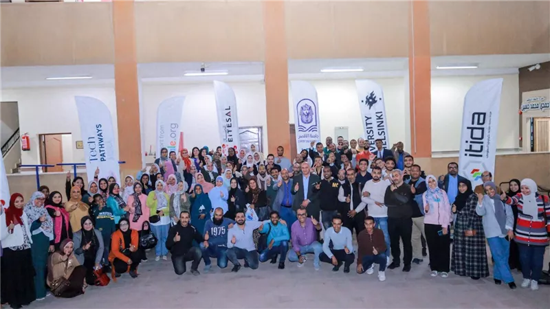 جمعية اتصال تقود معسكر تمكين الذكاء الاصطناعي بالأقصر لتدريب 150 مشاركا ضمن مبادرة Tech Pathways