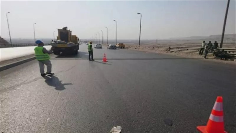 لتركيب كوبري مشاة 