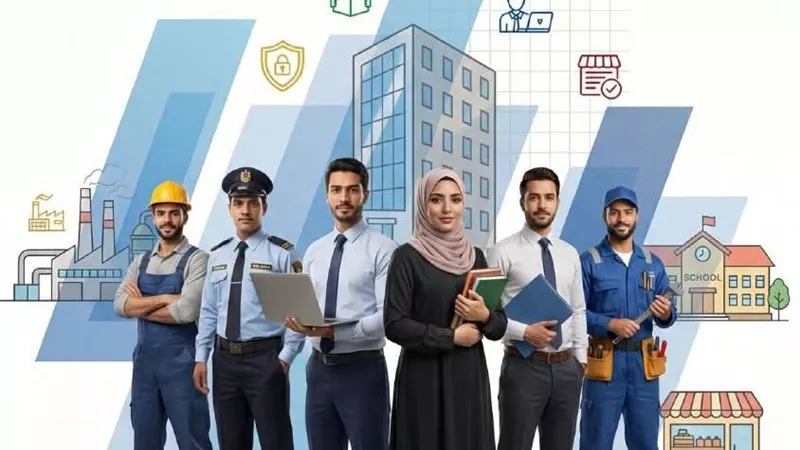 وزارة العمل: 2554 فرصة عمل في 66 شركة خاصة.. والتقديم طوال مايو الجاري