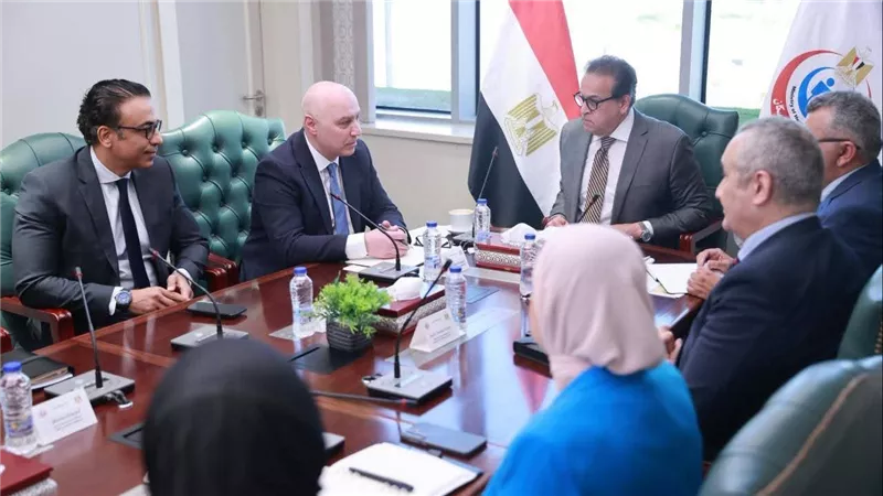 وزير الصحة يستقبل ممثلي شركات عالمية لبحث إنشاء مدينة «كابيتال ميد» الطبية