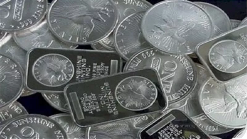  الملاذ الآمن : الفضة تهبط 3.6% في مصر وعيار 999 يسجل 132 جنيها