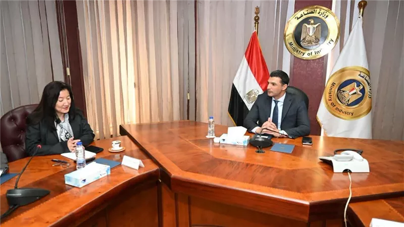 مباحثات مع برنامج الأمم المتحدة الإنمائى لتعزيز التعاون فى رفع القدرات الصناعية