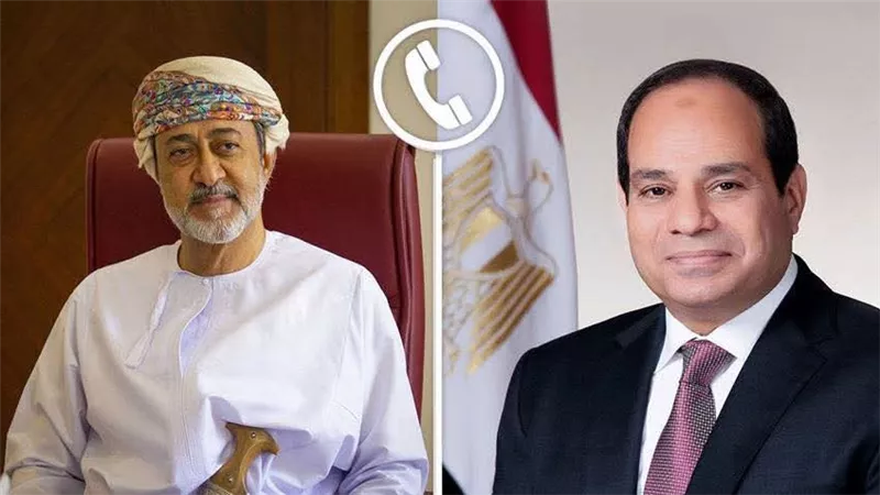 السيسي وسلطان عُمان يؤكدان تعزيز التعاون والتضامن العربي