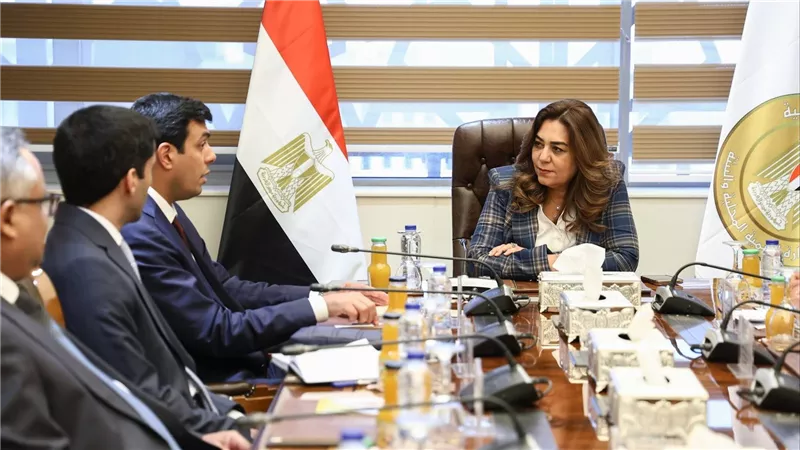 وزيرة التنمية المحلية والبيئة تبحث التعاون مع منظمة المدن العربية