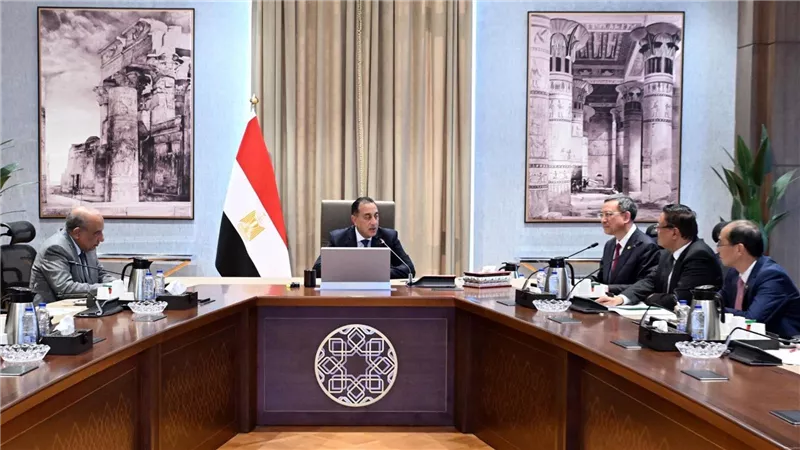 رئيس الوزراء يلتقي رئيس شركة الصين لهندسة الطاقة المحدودة لبحث سبل التعاون المشترك