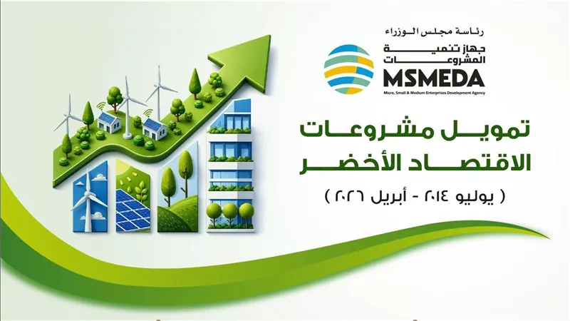 جهاز تنمية المشروعات يتوسع بتمويل الاقتصاد الأخضر بكافة محافظات الجمهورية
