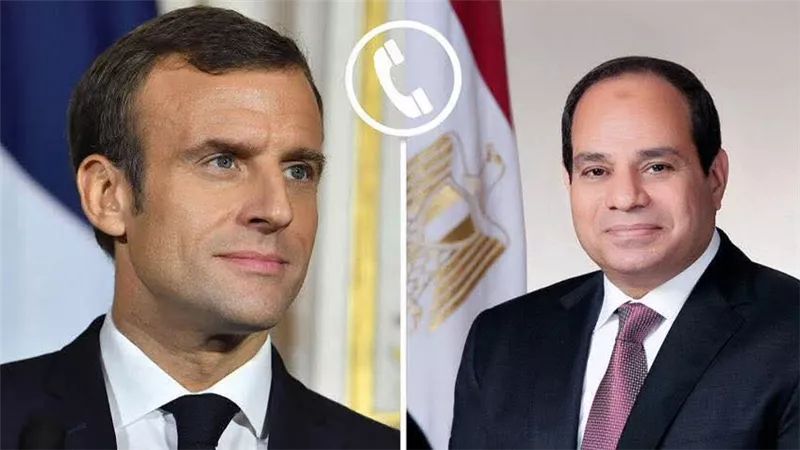 السيسي وماكرون يؤكدان مواصلة التنسيق المصري الفرنسي لدعم استقرار المنطقة
