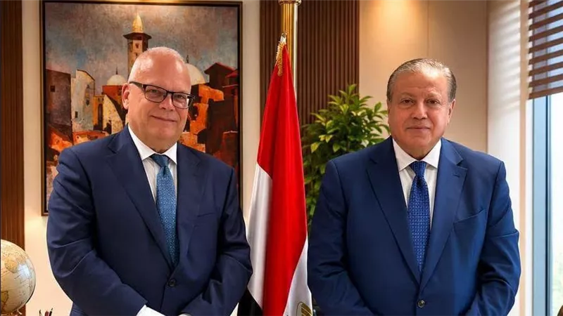 هشام عزمي يبحث مع سفير السويد تعزيز الملكية الفكرية ودعم الصناعات الدوائية
