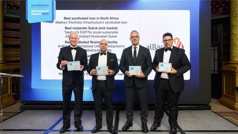 بنك البركة مصر يحصد 10 جوائز دولية من EMEA Finance تأكيداً لريادته في الصيرفة الإسلامية