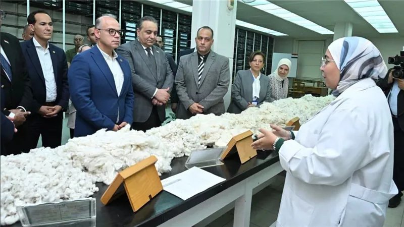 وزير الاستثمار ومحافظ الإسكندرية يبحثان تطوير هيئة القطن وتعزيز التحول الرقمي المؤسسي