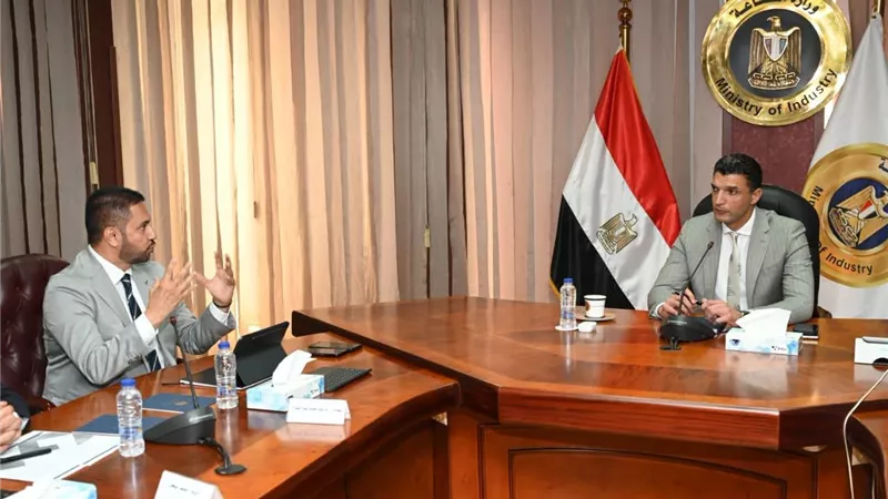 وزير الصناعة يبحث توطين تكنولوجيا الإضاءة وتعزيز الطاقة المتجددة لدعم التصنيع المحلي المصري