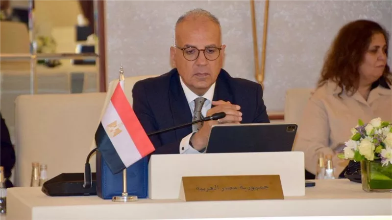 سويلم يدعو لتفعيل التعاون العربي وتمويل مشروعات المياه لتحقيق الأمن المائي المستدام مستقبلًا