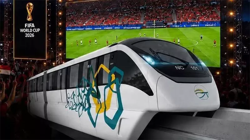 مونوريل شرق النيل يمد ساعات التشغيل مجانًا لدعم جماهير منتخب مصر