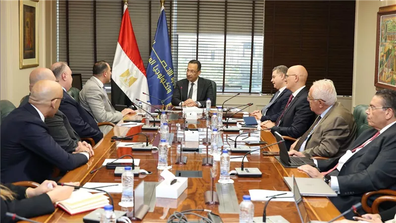 وزير الاتصالات يبحث مع EY خطط إطلاق مركز إقليمي في مصر