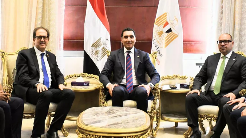 وزير الرياضة يبحث مع الأنوكا والأولمبية المصرية زيادة الألعاب المؤهلة لأولمبياد لوس أنجلوس 2028