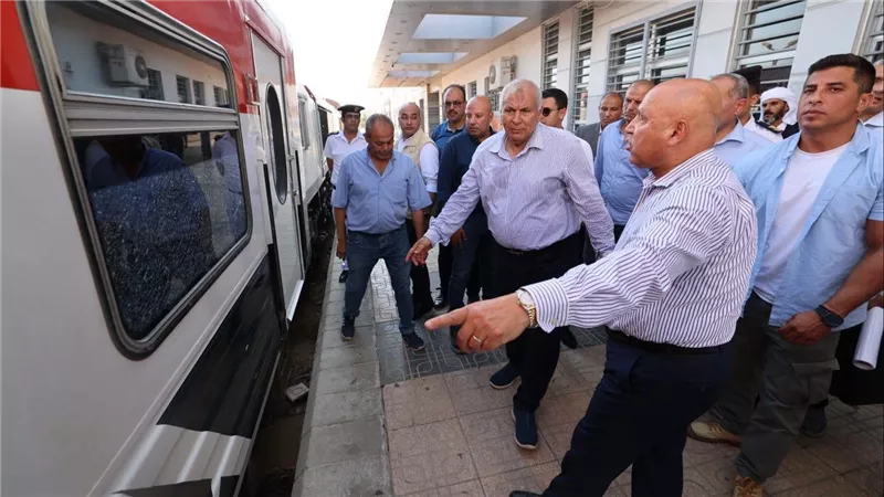 كامل الوزير يتابع جاهزية النقل بمطروح ويشدد على رفع جودة الخدمات للمواطنين