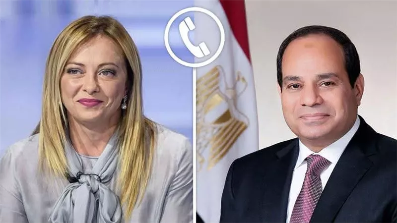 السيسي وميلوني يبحثان تعزيز الاستثمارات الإيطالية والتنسيق الإقليمي