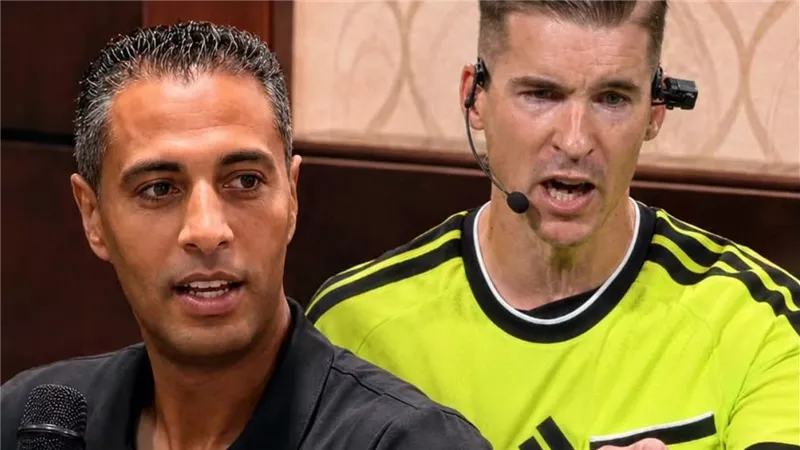 أمين عمر يكشف كواليس حواره مع حكم مباراة مصر والأرجنتين: 