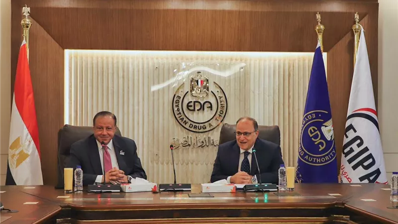 الجهاز المصري للملكية الفكرية يوقع بروتوكول تعاون مع هيئة الدواء المصرية لتعزيز الابتكار ودعم البحث والتطوير الدوائي