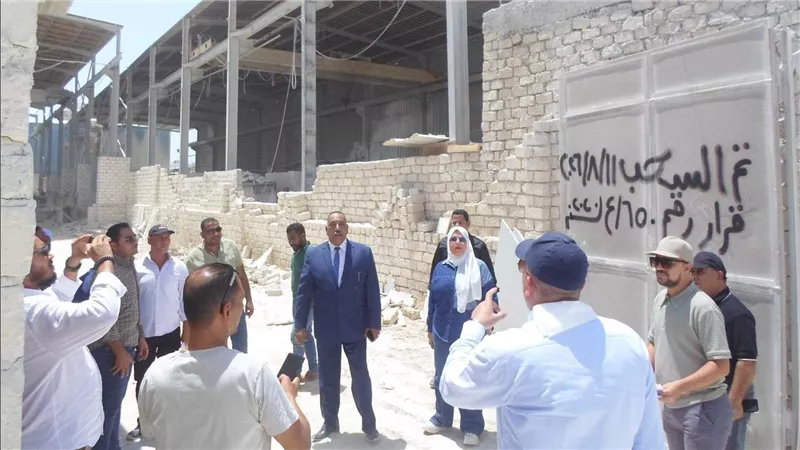 هيئة التنمية الصناعية تواصل حملات سحب الأراضي غير المستغلة ببني سويف والمنيا