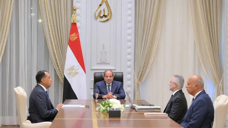 الرئيس السيسي يتابع تطوير منظومة العدالة الرقمية وخدمات التوثيق وتسريع الفصل بالقضايا