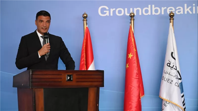 وزير الصناعة يضع حجر أساس أول مصنع لأنظمة تخزين الطاقة بالشرق الأوسط وأفريقيا