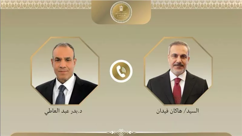 اتصال هاتفي بين وزير الخارجية ونظيره التركي
