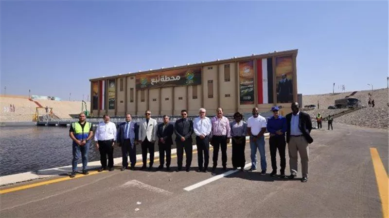وفد من جامعة فلوريدا الأمريكية يتفقد مشروعات جهاز مستقبل مصر