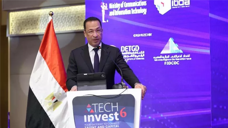 وزير الاتصالات يفتتح «Tech Invest Egypt 6» ويعلن مستهدفات قياسية لنمو القطاع