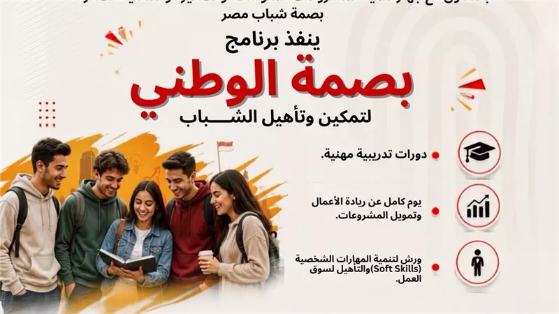«تنمية المشروعات» و«بصمة شباب مصر» ينظمان يومًا تدريبيًا لتعريف الشباب بفرص ريادة الأعمال