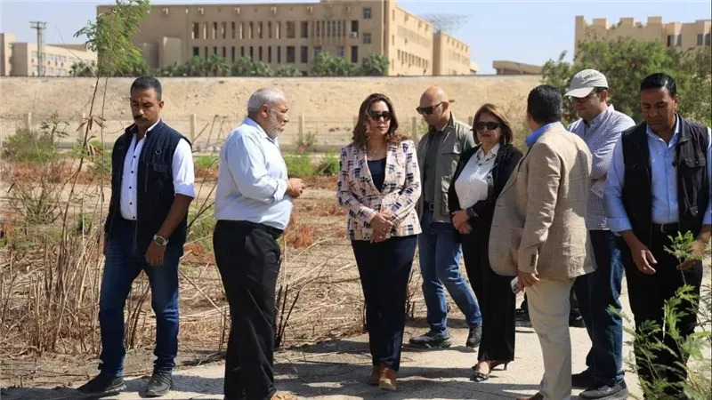 منال عوض تتفقد مراكز الوعي البيئي ومقر الوزارة بالمعادي في جولة مفاجئة