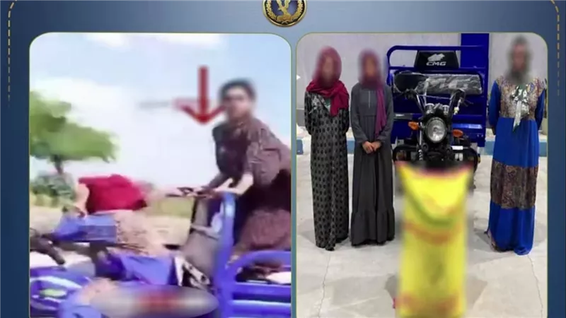 ضبط 3 سيدات لسرقتهن أجولة أرز من مزرعة بالشرقية