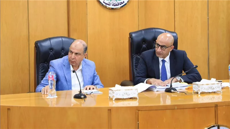 وزير التعليم ومحافظ المنيا يبحثان تطوير المدارس وتحسين جودة العملية التعليمية بالمحافظة