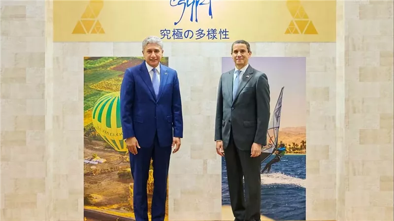 وزير السياحة يفتتح الجناح المصري بمعرض اليابان الدولي للسياحة في طوكيو
