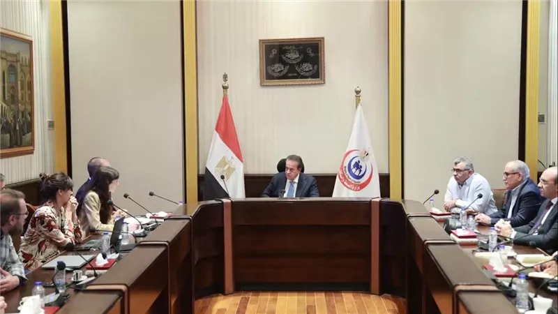 وزير الصحة يبحث مع وفد إيطالي مستجدات تنفيذ مستشفى هليوبوليس الجديدة