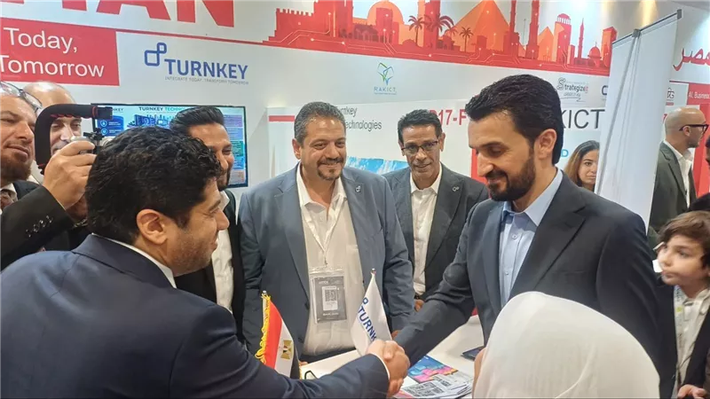  وزير الاتصالات العراقي يزور جناح «Turnkey Integrated Technologies» بمعرض ITEX IRAQ 2026