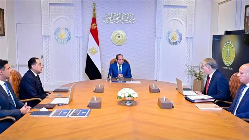 الرئيس السيسي يوجه بسحب الأراضي الصناعية الشاغرة وتيسير إنشاء المصانع الجديدة