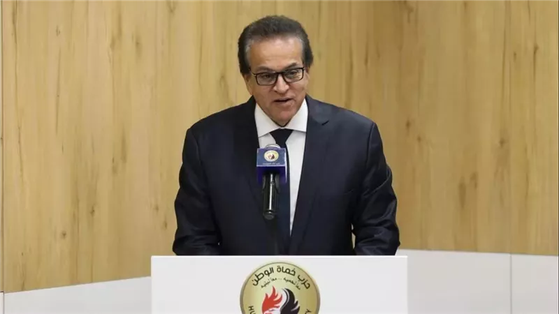 وزير الصحة يشهد توقيع بروتوكول تعاون مع حزب حماة الوطن لتنظيم قوافل طبية مجانية بمحافظات الجمهورية