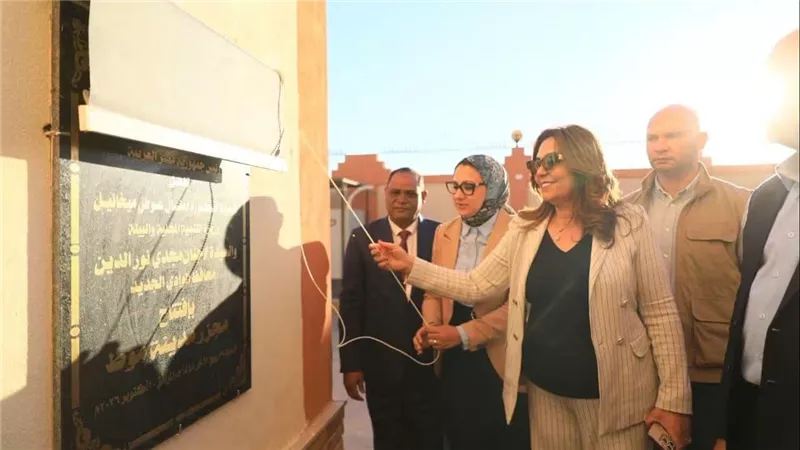منال عوض تفتتح مشروع تطوير مجزر موط بالوادي الجديد بتكلفة 21 مليون جنيه