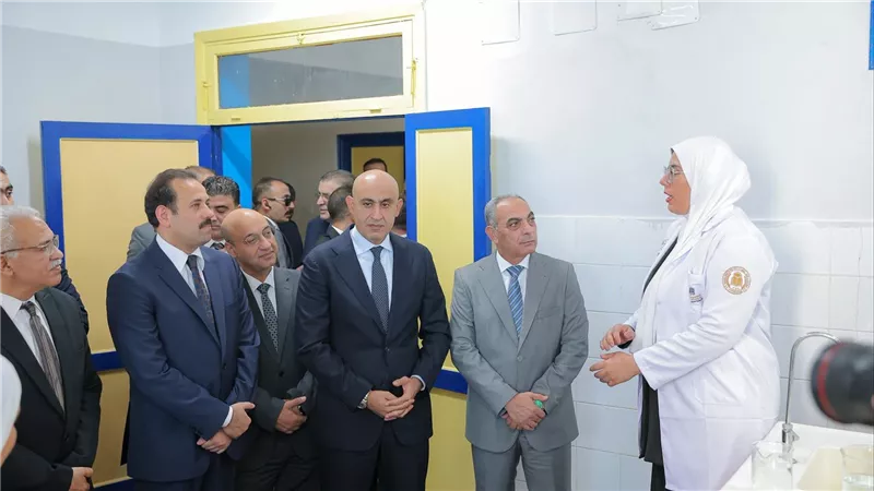 جولة تفقدية لوزير التربية والتعليم ورئيس جهاز مستقبل مصر ومحافظ الإسماعيلية بمدرسة «مستقبل مصر»