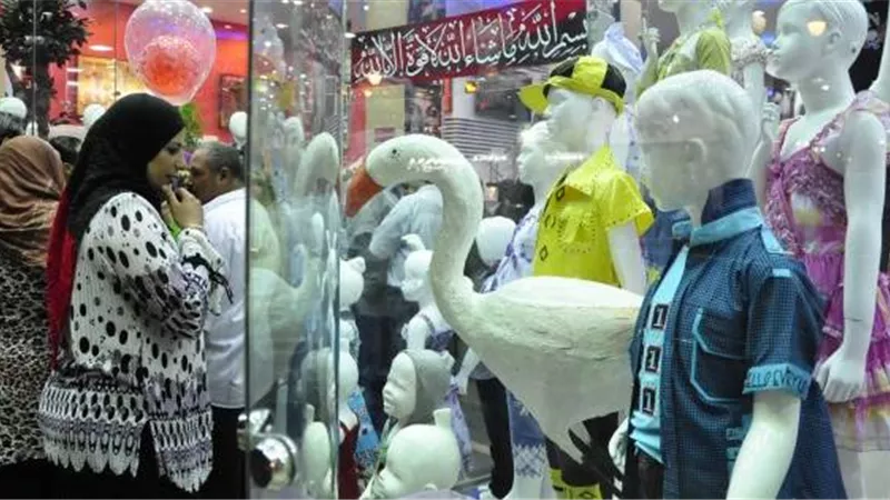  40 % ارتفاعاً بأسعار الملابس الصيفية 